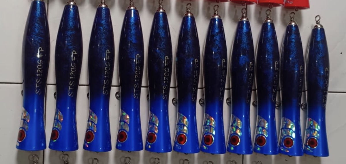 Handmade STS 120G FP blue marble
