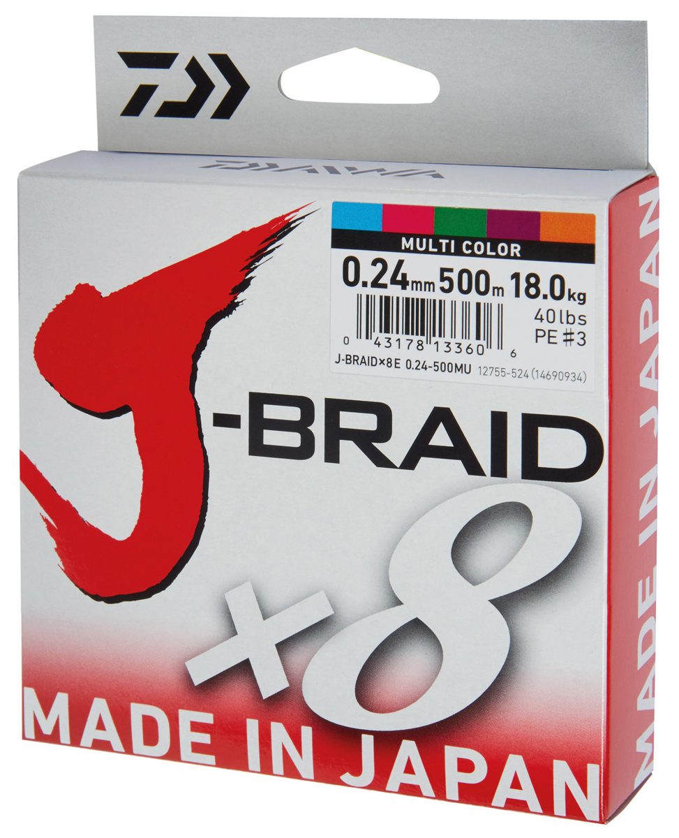 J-braid Daiwa x8