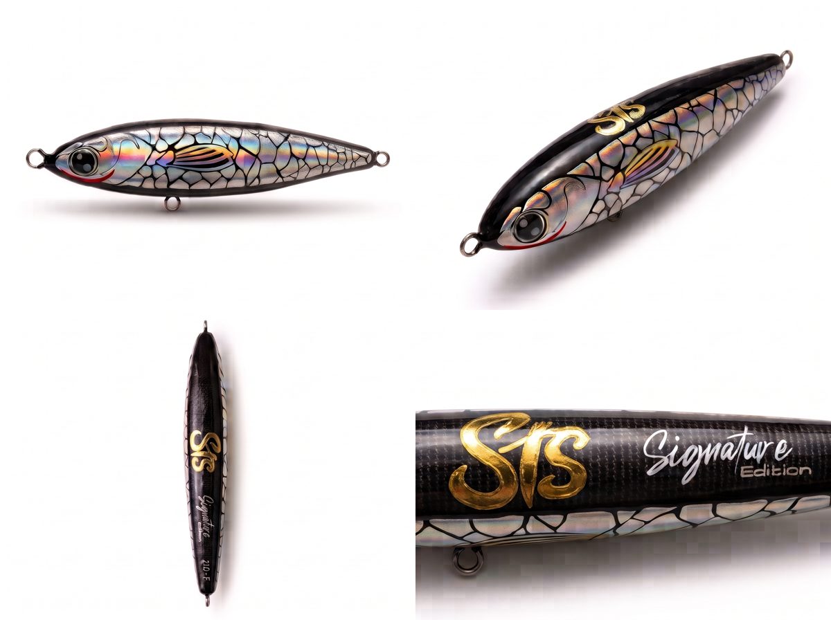 Signature StickBait - marblemirror black