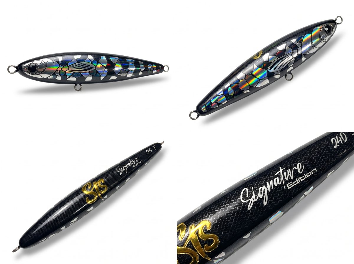Signature StickBait - marblemirror mix black