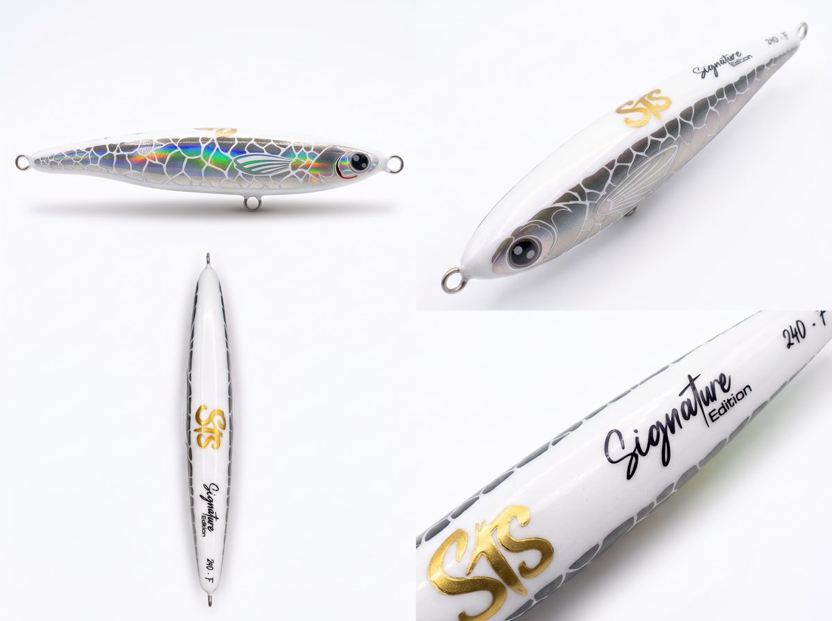 Signature StickBait - mirror white