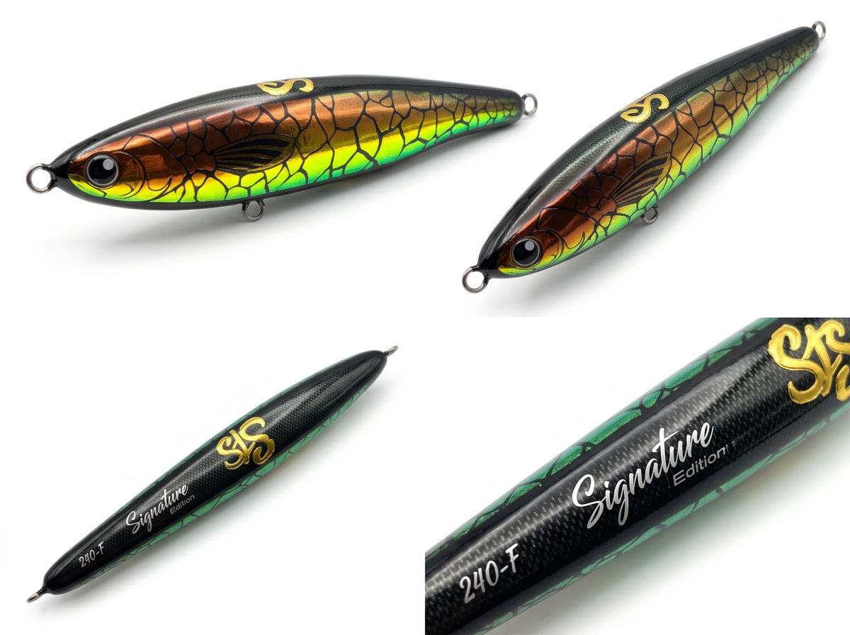 Signature StickBait - cobalt green